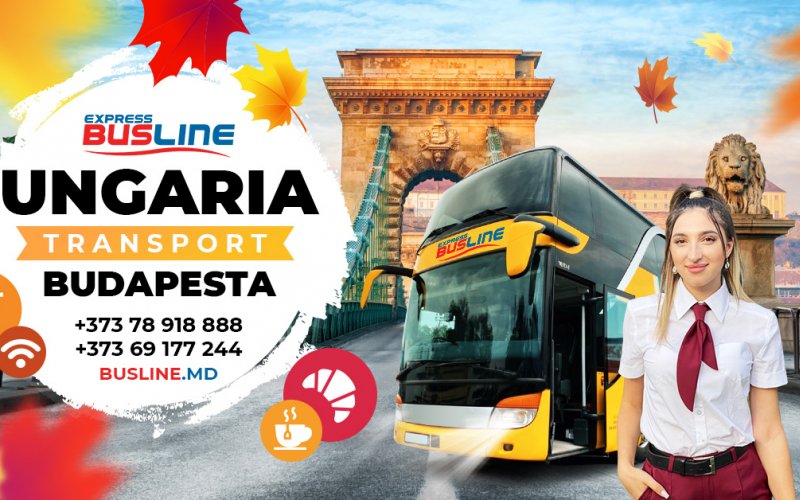 Transport Zilnic din Chisinau spre Budapesta ( Moldova - Ungaria )